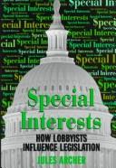 Cover of: Special interests by Jules Archer