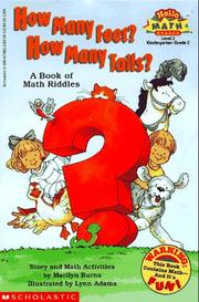 Cover of: How many feet? How many tails?