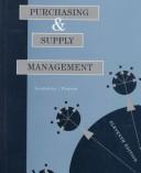 Cover of: Purchasing and supply management