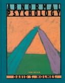 Abnormal psychology by David S. Holmes