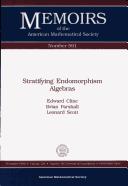 Cover of: Stratifying endomorphism algebras