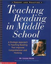 Teaching reading in middle school by Laura Robb