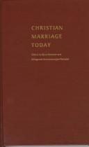Cover of: Christian marriage today