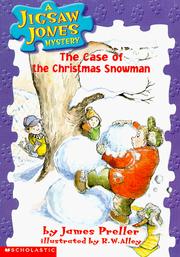 Cover of: The Case of the Christmas Snowman (Jigsaw Jones Mystery #2)