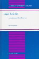 Cover of: Legal realism by Martin, Michael
