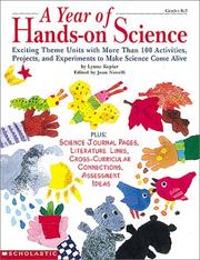 Cover of: year of hands-on science