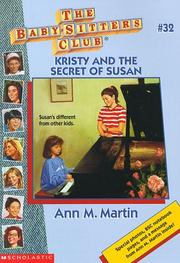Cover of: Kristy and the Secret of Susan (Baby-Sitters Club, 32) by Ann M. Martin