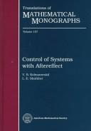 Cover of: Control of systems with aftereffect