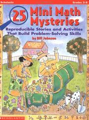 Cover of: 25 Mini Math Mysteries (Grades 4-6)