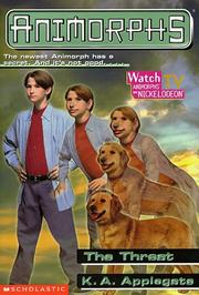 Cover of: The Threat (Animorphs) by Katherine Applegate