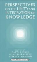 Cover of: Perspectives on the unity and integration of knowledge