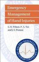 Cover of: Emergency management of hand injuries