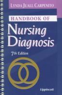 Cover of: Handbook of nursing diagnosis