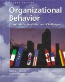 Organizational behavior by Nelson, Debra L., Debra L. Nelson, James Campbell Quick