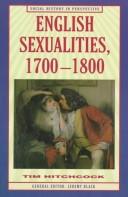 Cover of: English Sexualities, 1700-1800
