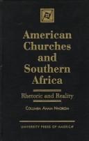 Cover of: American churches and Southern Africa by Columba Aham Nnorom