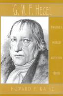 Cover of: G.W.F. Hegel by Howard P. Kainz
