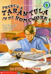 Cover of: There's a Tarantula in My Homework (Little Apple) by Susan Clymer