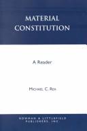 Cover of: Material constitution