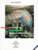 Cover of: Managing in the global business environment: issues, organization, and limitations