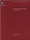 Cover of: Saving across the world: puzzles and policies