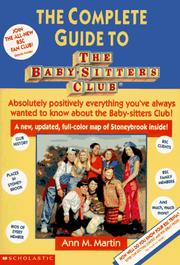 Cover of: The Complete Guide to the Baby-Sitters Club