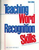 Cover of: Teaching word recognition skills