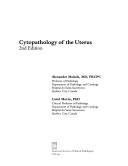 Cover of: Cytopathology of the uterus