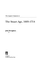 Cover of: The Longman companion to the Stuart Age, 1603-1714 by John Wroughton