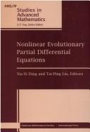 Cover of: Nonlinear evolutionary partial differential equations by International Conference on Nonlinear Evolutionary Partial Differential Equations (1993 Beijing, China)