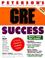 Cover of: GRE success