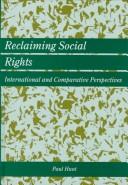Cover of: Reclaiming social rights | Hunt, Paul.