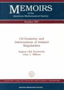Cover of: CR-geometry and deformations of isolated singularities