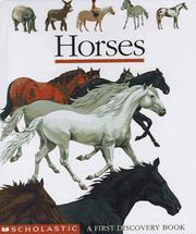 Cover of: Horses: A First Discovery Book (First Discovery Books)
