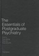 Cover of: The essentials of postgraduate psychiatry