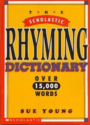 Cover of: Scholastic Rhyming Dictionary by Sue Young