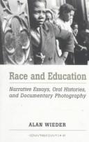 Cover of: Race and education by Alan Wieder