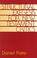 Cover of: Structural exegesis for New Testament critics