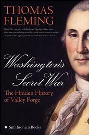 Washington's Secret War by Thomas J. Fleming