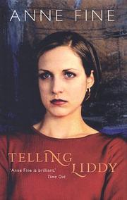 Cover of: Telling Liddy by Anne Fine
