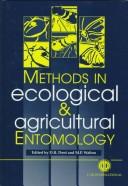 Cover of: Methods in ecological and agricultural entomology