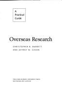 Overseas research by Christopher B. Barrett