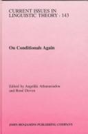 Cover of: On conditionals again