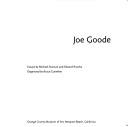 Cover of: Joe Goode by Joe Goode