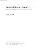 Artificial neural networks by Robert J. Schalkoff