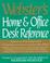 Cover of: Webster's home & office desk reference