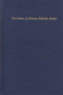 Cover of: The poems of Alcimus Ecdicius Avitus