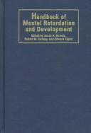 Cover of: Handbook of mental retardation and development