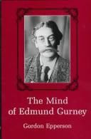 Cover of: The mind of Edmund Gurney