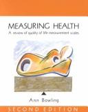 Measuring health by Ann Bowling